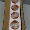 vensovo 3 inch Terracotta Clay Pots for Plants with Saucer - 12 Pack Small Terra Cotta Planter Great for Garden Windowsill Indoor & Outdoor Wedding Favors Gifts (Brown)