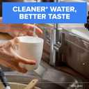 Brita Faucet Mount Water Filter System, Chrome, No-Wait Filtration, Easy Install, Multi-Use Tap Water Filter for Kitchens, Bathrooms & Small Spaces