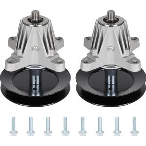 918-06978 618-06978 Spindle Assembly Fit for Cub Cadet/MTD/Troy Bilt 54 Inch Mower Deck ZT1-54 ZT2-54 RZT-L54 RZT-S54 XT1-ST54 XT1-GT54 XT2-GX54 TB2454, Fit for Craftsman T8400 G8400 Z6660 2 Pack