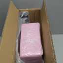 Pedicure Foot Rest,Adjustable Height Pedicure Stool,Pedicure Stand for Home Salon,Tattoo,Nail Tech(Pink)