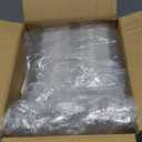 Ruckae 100 Pack Mini Loaf Pans with Lids and Spoons Disposable Aluminum Tin Foil Pans Rectangle Mini Loaf Cake Pan for Baking,Party,Picnics,Gifts (Gold)