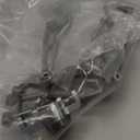 Mjx Hyper Go H16 16208 16209 16210 Metal Suspension Swing Arm Driver Shaft Shock Absorber Steering Motor Mount Group Assembly RC Car Part (Titanium)