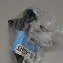 HappyHapi Book Ends, Non-Skid Metal Bookend Supports for Shelves, Heavy Duty Book End, Office Book Stopper, 6 x 5 x 6 Inches, 14 Pieces / 7 Pairs (Black)