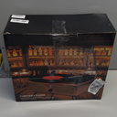 Vinyl Record Player Wireless Turntable with Built-in Speakers and USB Belt-Driven Vintage Phonograph Record Player 3 Speed for Entertainment and Home Decoration Black