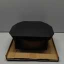 [Upgrade Airflow] Hon&Guan Removable Roof Vent Cover, 8 Inch Roof Vents for Houses, 8'' Exhaust Vent Wall Vent for Ventilation System-with Damper and Two New Small Vents,Galvanized Steel