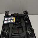 Folding Hand Truck Lightweight Hand Truck Dolly Foldable,Luggage cart with 4 Rotate Wheels, Utility Cart with Adjustable Handle,Collapsible Dolly for Moving-Black