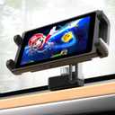 Charchendo Car Game Consoles Mount for Tesla Model Y/3, Air Vent Holder for Switch Tablet Phone with Anti-Drop Shake Road Trip Essentials Compatible with Switch, iPad 12.9, Phones More Devices 4-13''