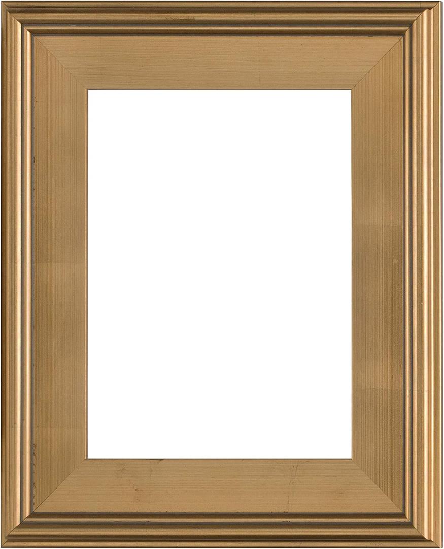 Creative Mark Plein Air Wooden Picture Frame - 29X41 Gold - Professional Single Frame for Art Panels, Stretched Canvas, Pictures and More, Glass and Backing not Included