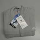 GIMECEN Women's Lightweight Full Zip Soft Polar Fleece Jacket Outdoor Recreation Coat With Zipper Pockets Size M