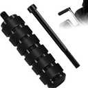 3.8" Motorcycle Shifter Peg Extension, Front Rear Heel Toe Shifter Pegs Fit for Harley Davidson Touring Street Glide Road Glide Road King Softail Sportster Trike Dyna (Black)