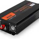 3000W Pure Sine Wave Inverter 12V DC to 120V AC Converter for Home, RV, Truck, Off-Grid Solar Power Inverter with Built-in 5V/2.1A USB, Reliable Cable, Remote Controller