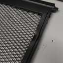 Lippert Components 859794 Screen Defender RV Entry Door Aluminum Screen Protector, 30-inch, Black
