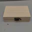 24-Pack Small Wood Box for Crafts 6"x4"x2" Unfinished Wooden Box with Lid Keepsake Box for Jewelry Storage DIY Crafts