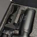 Electric Compressed Air Duster - 33,0000 RPM Rechargeable Cordless Turbo Blower, Portable Air Blower Gun for Cars, PC, Keyboard, Home & Outdoor Dust Cleaning (Replaces Compressed Air Cans) (Silver)