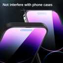 2 x SMARTDEVIL 3 Pack Screen Protector for iPhone 14 Pro with 3-Pack Camera Lens Protector, 9H Clear Tempered Glass Film [Military Grade Shatterproof], Alignment Frame