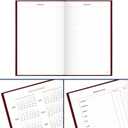AT-A-GLANCE 2026 Diary, Standard Diary, Daily, 7-3/4" x 12", Large, 12-Month, Hardcover, Red (SD3761326)