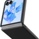 2 x for Samsung Galaxy Z Flip 7 Case, Thin Slim Silicone Bumper Cases for Z Flip7, Anti-Scratches Shockproof Protective Zflip7 Phone Cover, Rugged Covers Wireless Charging for ZFlip 7