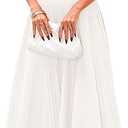 PRETTYGARDEN Spring Casual Dresses for Women 2025 Summer Business Work Midi Sleeveless A Line Pleated Cocktail Dress, XL