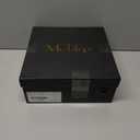 Modatope Knee High Boots Women Square Toe Tall Boots Kitten Heel Long Boots Side Zipper Dress Fashion Boots (7.5, Black Pu)