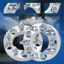 2" 6x5.5 to 8x6.5 Wheel Adapters (Changes Bolt Pattern) Fit for Chevrolet Silverado 1500 Tahoe GMC Yukon Toyota Sequoia Tacoma, with M14x1.5 Studs 108mm Hub Bore 4pcs