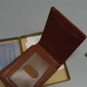 BULLIANT Men Wallet, Slim Leather Wallet Front Pocket Card Holder Gift For Men 11 Slots RFID Blocking