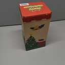 Christmas Snow Globe Lantern with Music USB Lined/Battery Operated Santa Snowman Tree Scene Lighted Christmas Lantern Water Glittering Snowing Globes Lamp for Home Festival Decoration Gifts