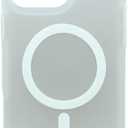 MOCCA Strong Magnetic for iPhone 16 Pro Phone Case, [Compatible with Magsafe][16FT Mil-Grade Drop Protection] Slim Thin Translucent Matte Protective Cover Case for iPhone 16 Pro Case, Frosted White