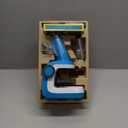 NATIONAL GEOGRAPHIC Microscope for Kids - Science Kit with an Easy-to-Use Kids Microscope, Up to 400x Zoom, Blank and Prepared Slides, Rock & Mineral Specimens, STEM Project Toy