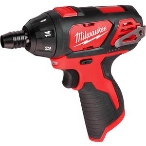 Milwaukee 2401-20 M12 12-Volt Lithium-Ion Cordless 1/4 in. Hex Screwdriver (Tool-Only)