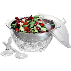 Prodyne BOWL, ICED Salad-4 Qt, Off-white
