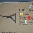 Jusgym Wall Mounted Pull Up Bar, 51"/45" Chin Up Bar with 500LBS Capacity, Strength Training Pull-Up Bars |Joist Mounted |Reinforced Thick Metal Construction
