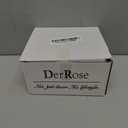 Der Rose 2 Pack Fake Plants Small Artificial Potted Plants Faux Plants Black Bathroom Accessories for Home Office Desk Bathroom Decor Indoor