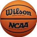 WILSON NCAA Evo NXT Official Indoor Game Basketballs - Size: Size 6 - 28.5", Color: Orange/Black