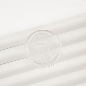 GLAX Mini 7mm Crystal Clear Hot Glue Sticks, for Creative Floral Wax Seal, Wedding Invitations, Crafts, Not for bonding, 10 Pack