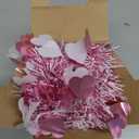 33FT Valentines Heart Tinsel Garland, Pink Metallic Twist Foil Tinsel Garland with Heart Ornament Hanging Garland for Valentines Wedding Birthday Party Indoor Outdoor Decoration