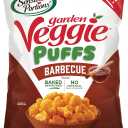 Sensible Portions Garden Veggie Puffs, BBQ, 3.75 oz Bag (Pack of 6), Best By 08 April, 2025