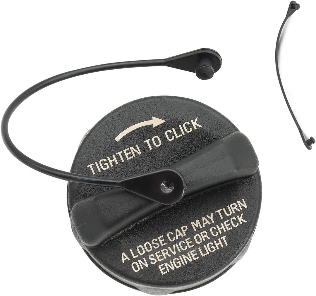Gas Cap for Jeep Wrangler JL Cherokee Gladiator JT Fuel Caps Compatible with Sebring, Dodge Avenger Dart Journey, Ram 1500 Classic, Replace 4766579AB 4766579AA Fuel Tank Filler Cap