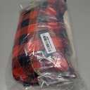 Hudson Baby Unisex Baby Plush Mink and Sherpa Blanket, Buffalo Plaid, One Size