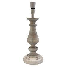SC GREYSON GREY 17IN PLY BASE TABLE LAMP