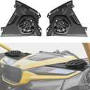 Front Dash Speaker Pods Panels for Can Am Maverick R 2024+, Dashboard Speaker Enclosures Pod Mounts for Can Am Maverick R 2024+ All Models Accessories(2PCS)