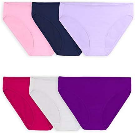 Fruit of the Loom Women's 360 Underwear, High Performance Stretch for Effortless Comfort, Size: 6