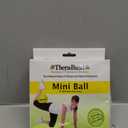 THERABAND Mini Ball, Small Exercise Ball for Yoga, Pilates, Abdominal Workouts, Shoulder Therapy, Core Strengthening, At-Home Gym & Physical Therapy Tool