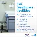 Clorox Healthcare Hydrogen Peroxide Cleaner Disinfectant Wipes, 12" x 11", Refill for Bucket, 185 Count (Package May Vary)