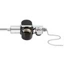 Ceiling Fan Light E-27 Multi Lampholder Socket Ceiling Fan Switch ZE-310D Socket with ZE-109M Pull Chain Switch (Nickel)