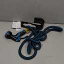 25 ft Expandable Garden Hose - Water Hose w/10 Function Spray Nozzle, Lightweight, No-Kink Flexible Hose with 3/4" Brass Fittings and 4-Layer Latex Core, 25ft Retractable Stretch Hose (Blue Black)