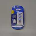 Oral-B Glide Dental Floss, Shred Resistant, Gentle on Gums, Natural Wax, Slides Smoothly, Deep Clean Cool Mint Flavor, 40 M, 3 Count