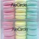 18 Pcs Fake Macarons Cake, Realistic Artificial Fake Macaronst Model Photography Props Home Decoration