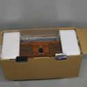 Vinyl Record Player Wireless Turntable with Built-in Speakers and USB Belt-Driven Vintage Phonograph Record Player 3 Speed for Entertainment and Home Decoration (Brown)