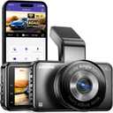 AZDOME M17 Pro Dash Cam - Voice-Activated, 3K Single Channel with 2K Front & 1K Rear Lenses, Super Night Vision, WiFi Enabled, App Control