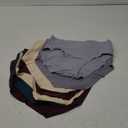 Women's 7 Pack High Waisted Seamless Basic Laser Cut Panties, Large